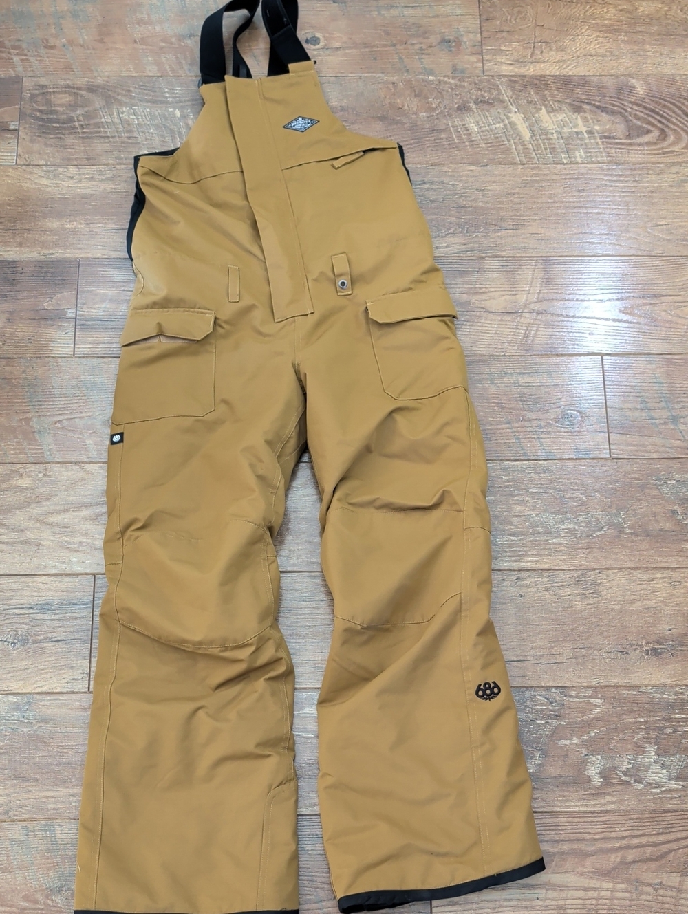 686 Snow Bib Overalls Boys Size Lg